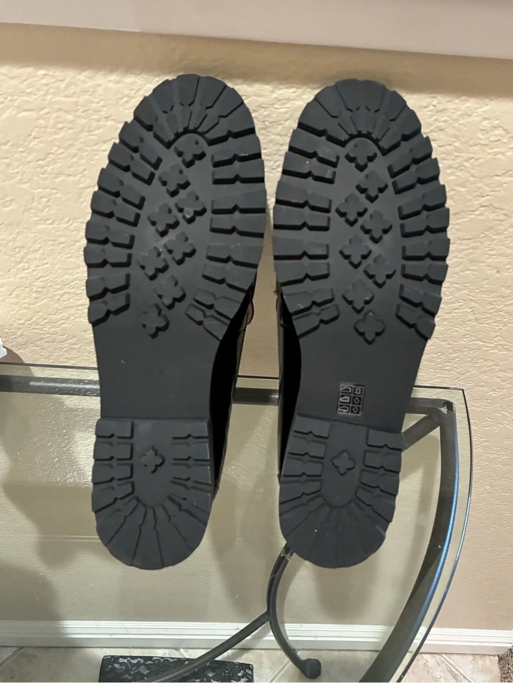 kate spade Black Lug Sole Loafers